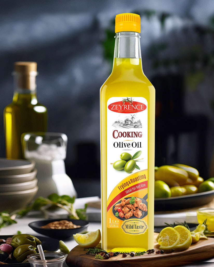 ZEYRENCE COOKING Olive Oil- 1 L/33.8 oz. PET Bottle